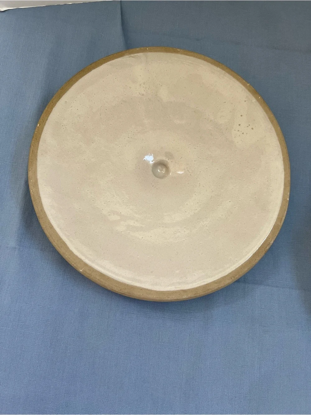 Louisville Stoneware Casserole Dish w/ Lid Blue Cornflower Bachelor Button 11”